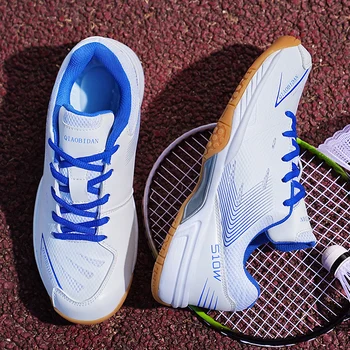 Профессиональная обувь для бадминтона унисекс, размер 47-48, теннисные туфли, мужские волейбольные туфли хорошего качества, женские туфли для настольного тенниса, X86
