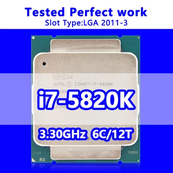 Процессор Core I7-5820K 6C/12T Кэш 15M 3,30 ГГц CPU SR20S FCLGA2011 Для Настольных Материнских Плат X99 Чипсетов