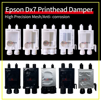 Различные виды Белого/УФ/Прозрачного чернильного демпфера Epson DX7 Для печатающей головки Epson DX7 Для Roland/MImaki/Mutoh/УФ/Струйного принтера