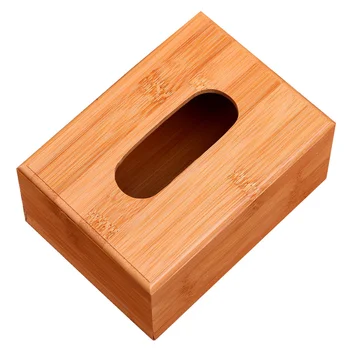 Ретро-бамбуковая коробка для салфеток для домашнего офиса, настольное деревянное бумажное полотенце, держатель для гостиничных салфеток, Тип домашнего сиденья