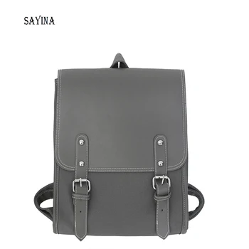 Ретро-рюкзак для мужчин и женщин, модная сумка из искусственной кожи для школьников, рюкзак для путешествий унисекс, роскошная дизайнерская сумка через плечо