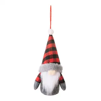 Рождественский Гном Плюшевые Игрушки Gnome Collectibles Уютный Рождественский Декор Со Светодиодной подсветкой Gnome Плюшевые Игрушки Веселая Кукла Украшения для Домашнего Стола