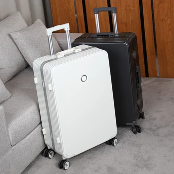 Роликовый замок для отпуска, алюминиевая рама, Посадочная дорожная коробка, деловой чемодан, сумки большой емкости, сумка для багажника.