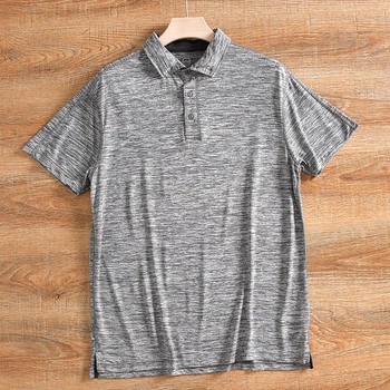 Рубашки для гольфа, мужская летняя рубашка-поло для гольфа, рубашка с коротким рукавом, Мужские повседневные футболки для занятий спортом на открытом воздухе, Быстросохнущая Дышащая мужская одежда для гольфа
