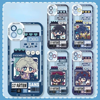 Сакума Рей Сена Идзуми для Чехла для Телефона Anime Ensemble Stars для iPhone X 12 13 14Pro Max Полная Защита Объектива Аксессуары