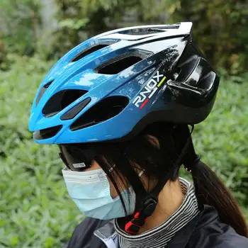 Сверхлегкий велосипедный шлем RNOX, Цельнолитый Велосипедный шлем, Защитная шляпа для шоссейного велосипеда, Электрический Скутер, Мотоциклетный шлем, Крышка