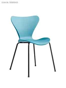 Скандинавский бытовой легкий роскошный обеденный стул, переносной табурет, современный минималистичный экономичный сетчатый стул для макияжа в спальне для красной девушки