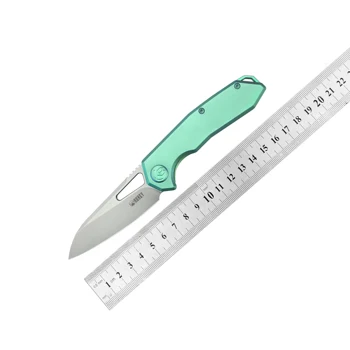Складной Карманный нож Kubey KB284 Vagrant с шариковой обработкой CPM-S35VN сталь 6AL4V Титановая Ручка EDC нож