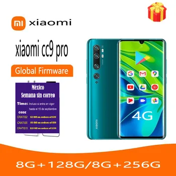 Смартфон Xiaomi CC9 Pro Zoom Mi Note 10 мобильные телефоны 4G смартфон celulares Мобильные Телефоны Android snapdragon