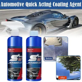 Средство для нанесения аэрозольного покрытия Voor Auto 'S Snelle Detail Spray Auto Dubbele Auto Spray Coating Laag'S Wax Hydrofoob Voor Nano-Coatin R1M3
