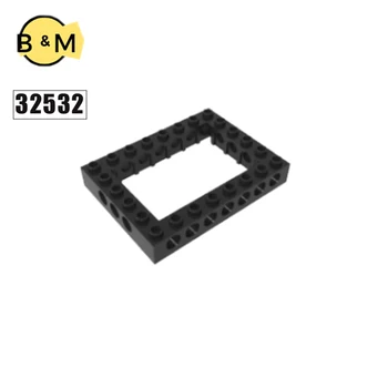 Строительные блоки BM MOC с 32532 1680 40345 Technic Brick 6x8 Открытым Центром Высокотехнологичные Детали DIY Развивающие Технические Детали Игрушки
