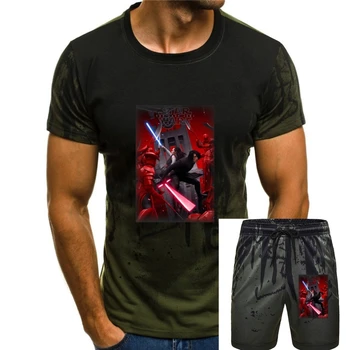 Уличная одежда True Enemyharajuku, футболка Menthe Last Jedi Rey Kylo Ren, Темно-синяя мужская футболка с