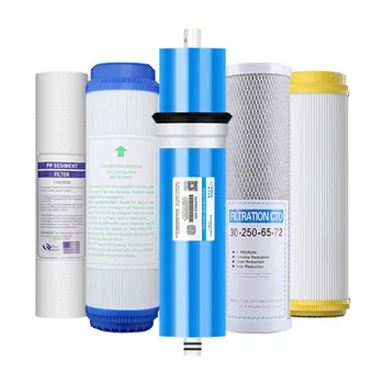Фильтр для очистки воды Гранулированный Активированный Уголь RO Мембрана 10 дюймовый PP хлопковый фильтр набор аксессуаров для очистки воды
