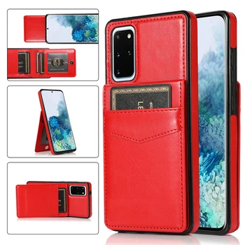 Флип-Кожаный Чехол Для телефона Samsung A71 A70 Cases, Магнитный Флип-Кожаный чехол, Бумажник, Отделения для карт, Чехол Для S21 Ultra Note 20