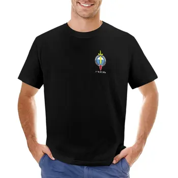 Футболка 1st RPIMA, черные футболки, футболка с аниме с коротким рукавом, футболка оверсайз, мужские футболки fruit of the loom