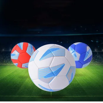 Футбольный мяч из ПВХ Размера 5 для Машинного Шитья Взрослых Взрывозащищенный Тренировочный Мяч Для помещений На Открытом воздухе Износостойкий Футбол Для Командных Соревнований