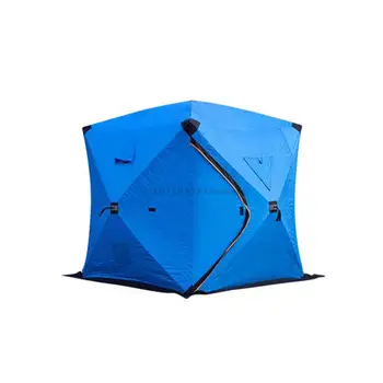 Хлопчатобумажная наружная теплоизоляционная палатка Jetshark для помощи в случае стихийных бедствий при подледной рыбалке TT
