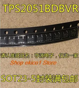 оригинальный запас 10 штук TPS2051 TPS2051BDBVR PLJI SOT23-5