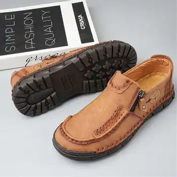 офисные ботинки на шнурках из воловьей кожи, мужские кроссовки премиум-класса, обувь для мужчин 47 sport twnis teni, популярные товары универсального бренда sapato YDX2