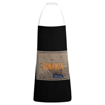 плакат с логотипом bonanza Фартук Мужской кухонный фартук Кухонный фартук для мужского костюма официанта