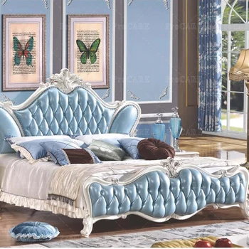 роскошная кровать мебель для спальни кровать King size гостиничные спальные гарнитуры